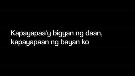 COTABATO Lyrics .